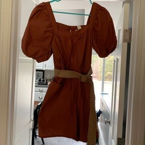 Rust orange H&M romper BRAND NEW NEVER WORN